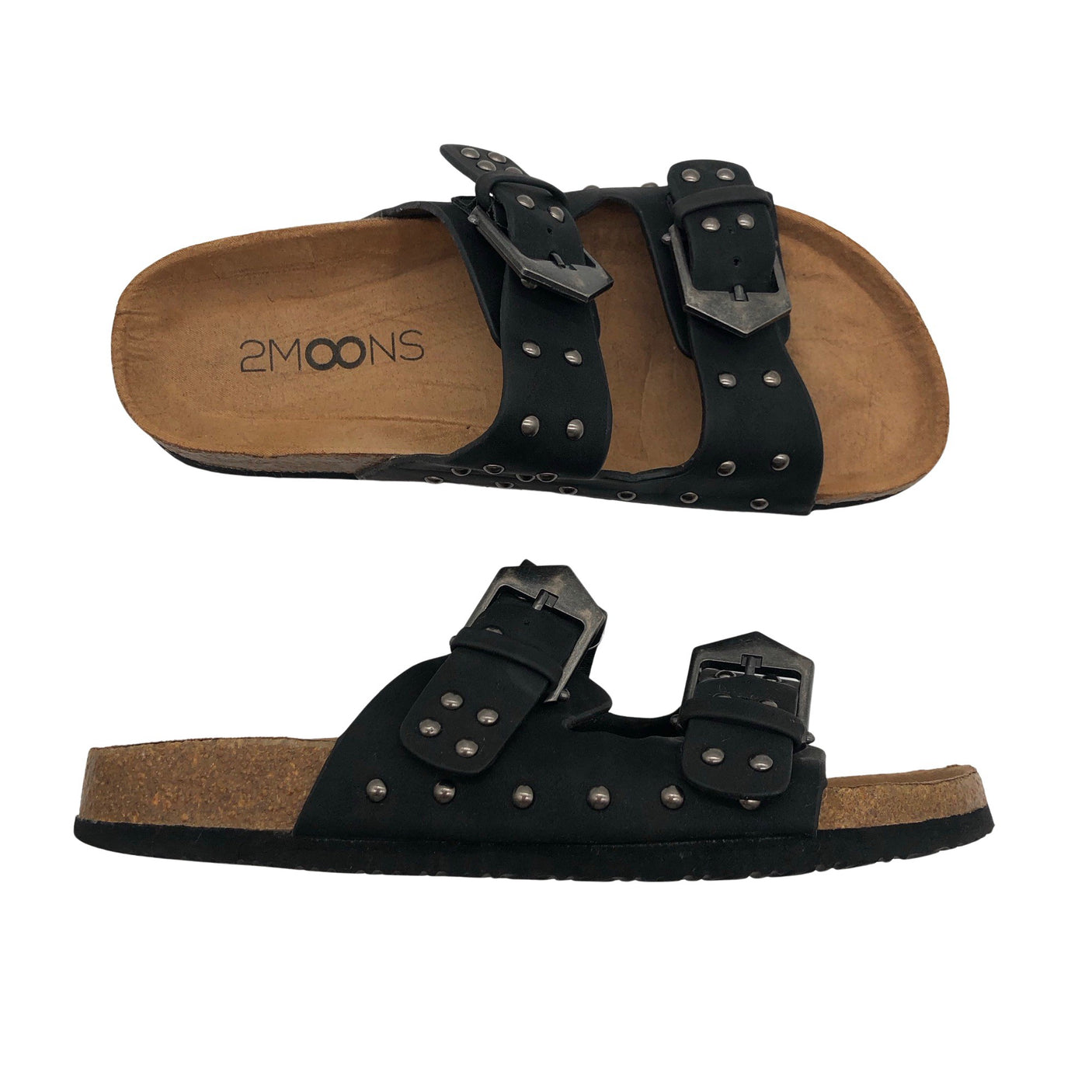 Unisex 2Moons - Beach sandals, size 37 - Black (1)