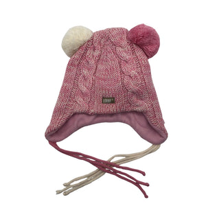 Unisex Lenne - Winter beanie, size 50 - 52 cm - Light pink (1)