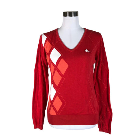 Unisex Cross - Sweater, size 38 - Red ()