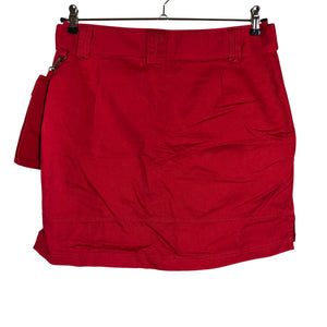 Unisex Pelle P - Fabric skirt, size 40 - Red (2)