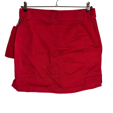 Unisex Pelle P - Fabric skirt, size 40 - Red (2)