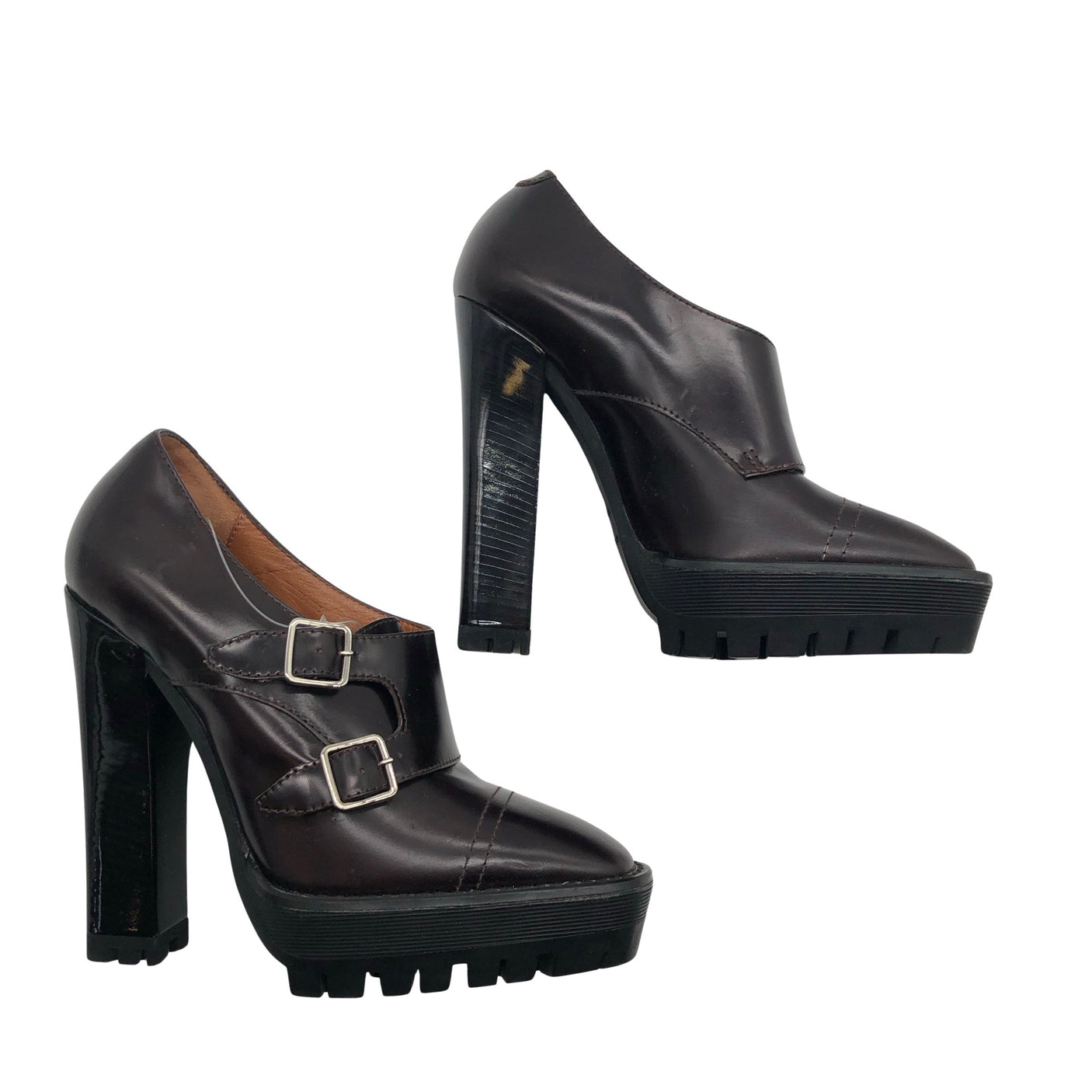 Unisex Burberry - Walking shoes, size 37 - Wine red (1)