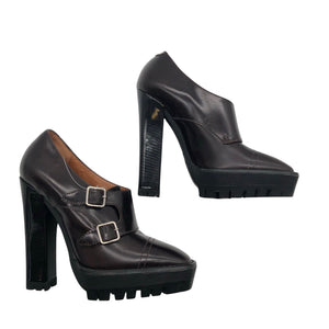 Unisex Burberry - Walking shoes, size 37 - Wine red (1)