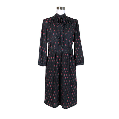 Unisex Sand - Schiffon dress, size 38 - Black ()