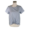Unisex Betty London - Short-sleeved blouse, size 38 - Light blue ()