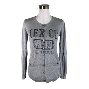Unisex Lexington - Cardigan, size 38 - Gray (1)