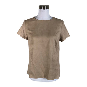 Unisex Mosaic - Short-sleeved blouse, size 38 - Beige (1)