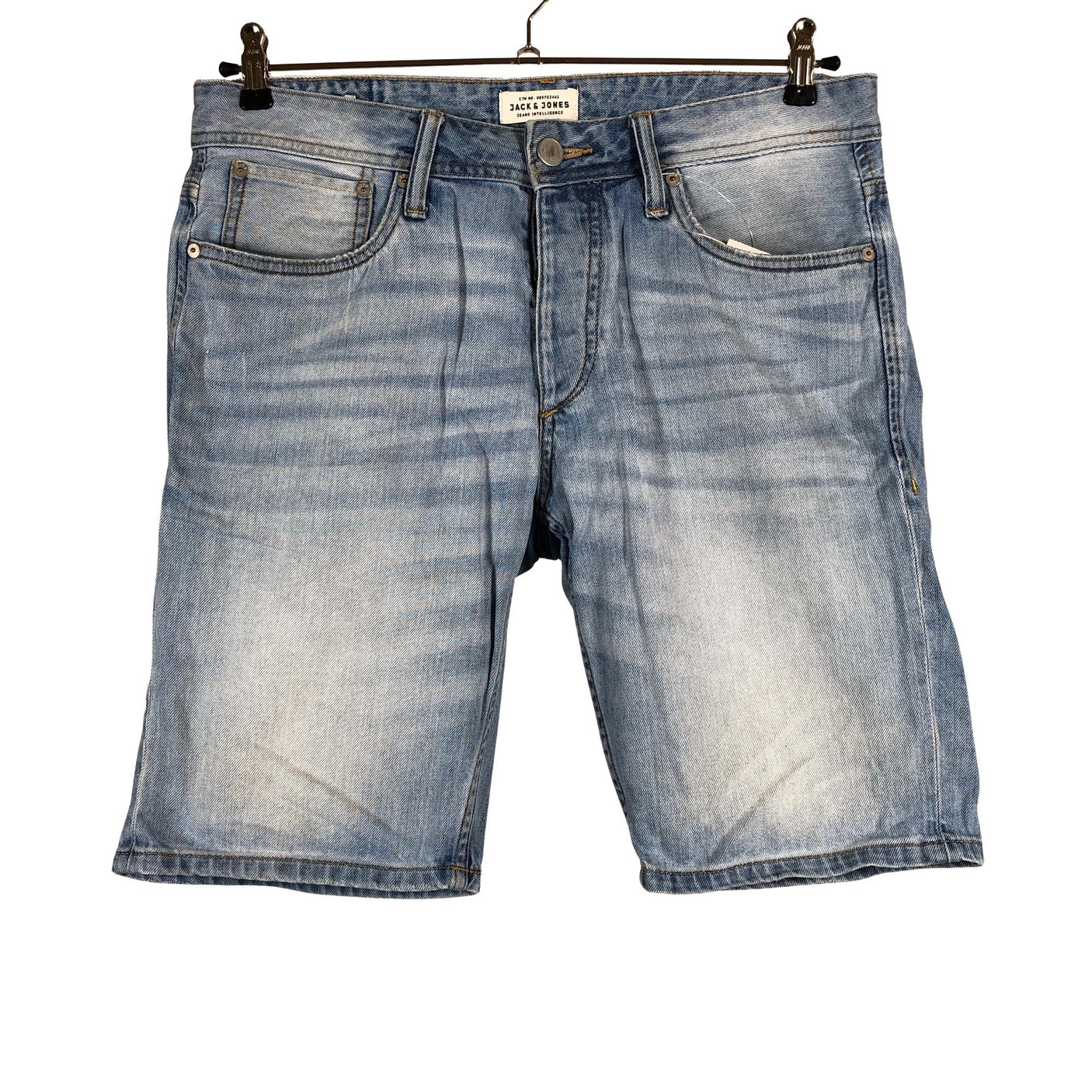 Unisex Jack & Jones - Denim shorts, size M - Light blue (1)