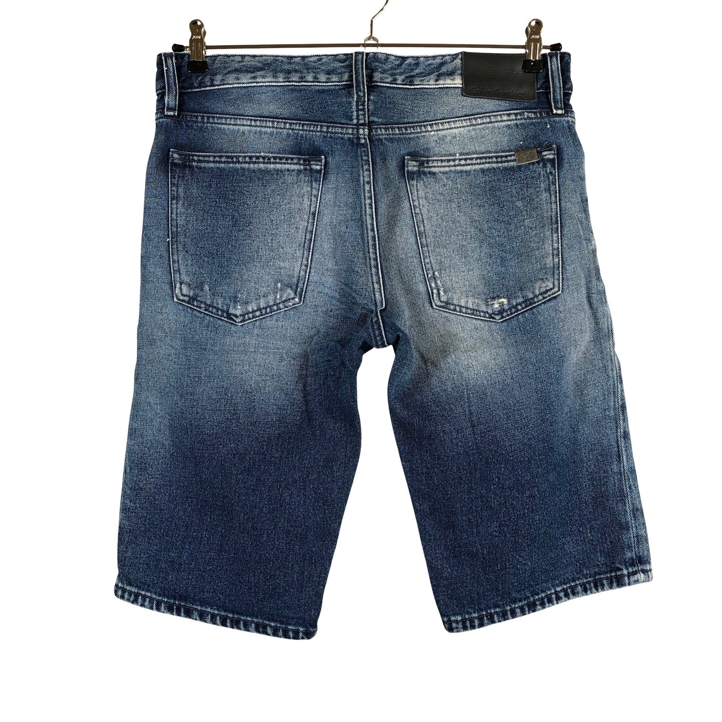 Unisex Calvin Klein Jeans - Denim shorts, size W31 - Blue (2)