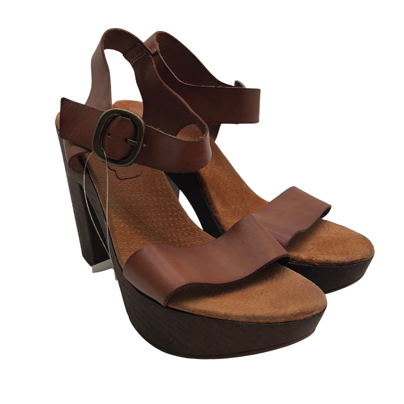 Unisex Bunker - Heeled sandals, size 40 - Brown (2)