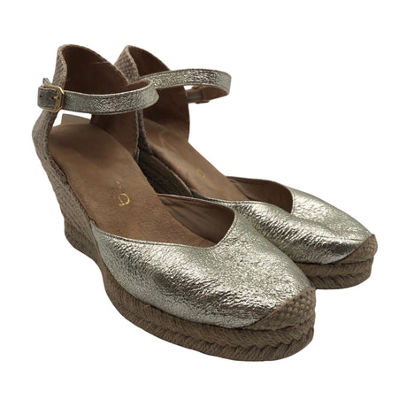 Unisex Unisa - Wedge sandals, size 39 - Gold (2)