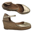 Unisex Unisa - Wedge sandals, size 39 - Gold ()