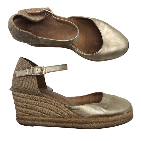 Unisex Unisa - Wedge sandals, size 39 - Gold ()