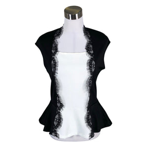 Unisex Anna Field - Short-sleeved blouse, size 40 - Black (1)