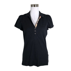 Unisex Burberry Brit - Polo shirt, size 40 - Black (1)