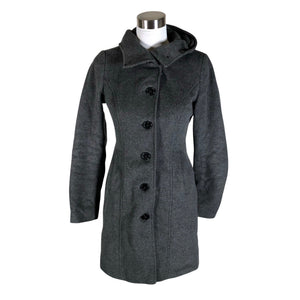 Unisex MasCara - Wool coat, size 34 - Gray (1)