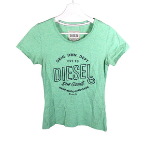 Unisex Diesel - T-shirt, size 38 - Green (1)