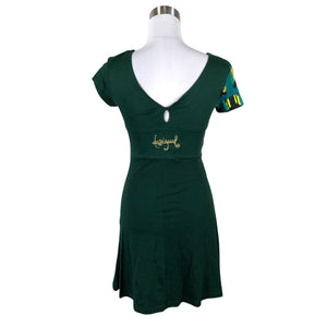 Unisex Desigual - Tricot dress, size 36 - Green (2)