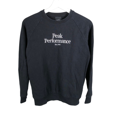Unisex Peak Performance - Sweatshirt, size 158 - 164 - Black ()