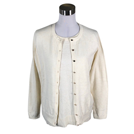 Unisex Your Face - Cardigan, size 40 - Natural white ()
