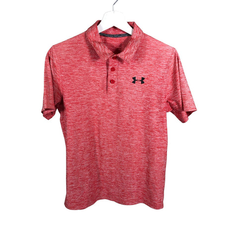 Unisex Under Armour - Sports shirt, short sleeve, size 164 - 170 - Red ()