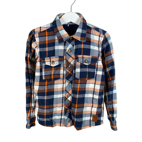 Unisex Name It - Collared shirt, size 104 - 110 - Blue ()