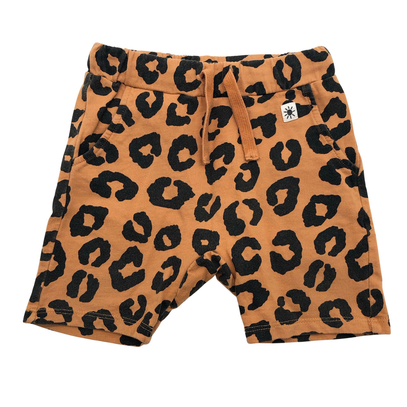 Unisex Lindex - Sweatshorts, size 74 - 80 - Brown (1)