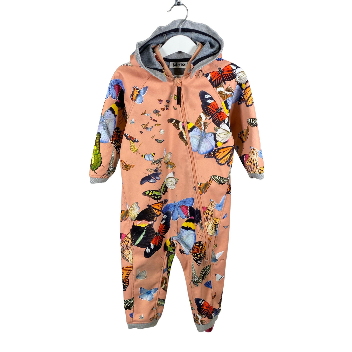 Unisex Molo Kids - Soft shell jumpsuit, size 86 - 92 - Orange (1)