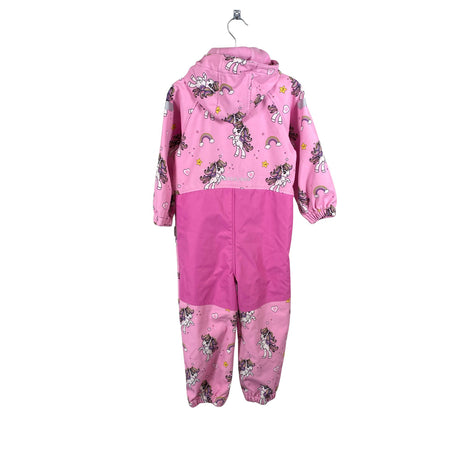 Unisex Nordbjørn - Soft shell jumpsuit, size 98 - 104 - Light pink (2)
