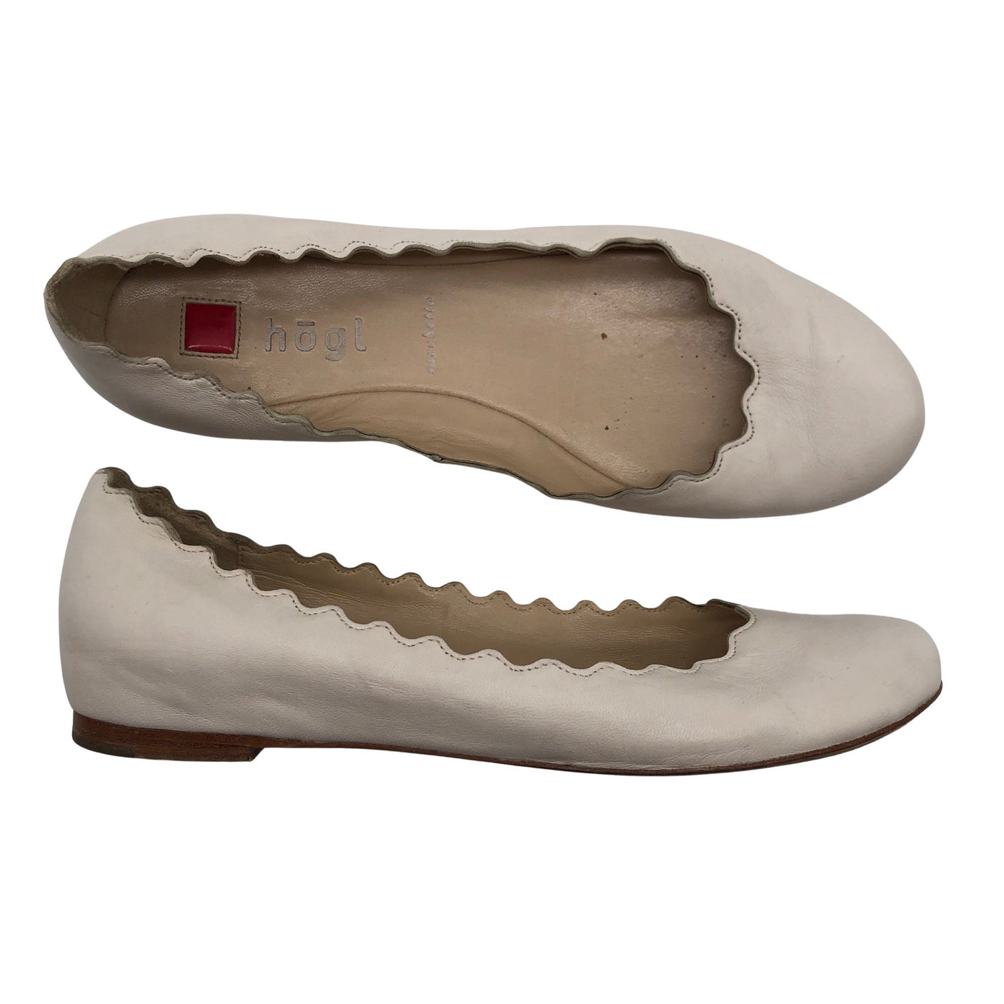 Unisex Högl - Ballerinas, size 36 - White (1)