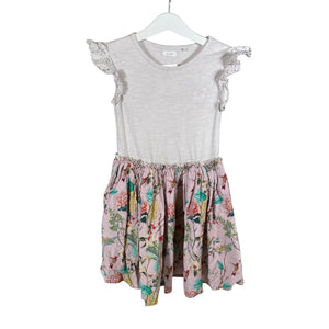 Unisex Next - Dress, size 110 - 116 - Light pink (1)