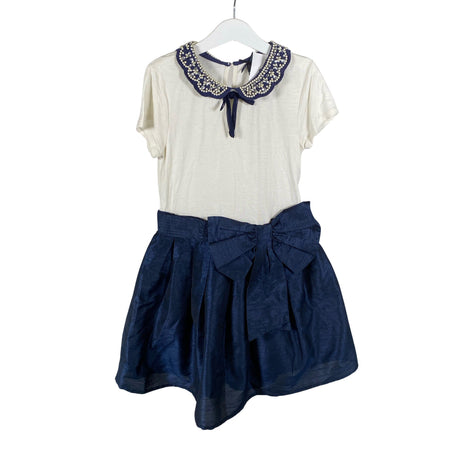 Unisex Next - Party dress, size 122 - 128 - Blue ()