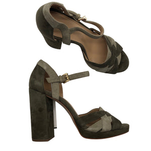Unisex Michael Kors - Heeled sandals, size 39 - Green (1)
