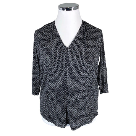 Unisex s.Oliver - Tricot shirt, size 44 - Black ()