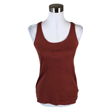 Unisex Tom Tailor - Tricot tank top, size 36 - Brown ()