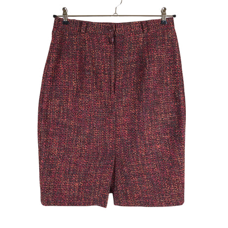 Unisex Klementi - Pencil skirt, size 40 - Wine red (2)