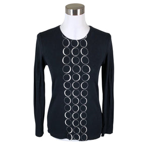 Unisex Nanso - Tricot shirt, size 38 - Black (1)