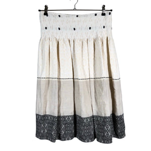 Unisex Ril's - Fabric skirt, size 38 - Beige (1)