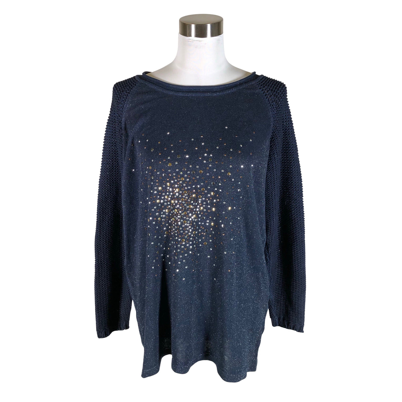 Unisex Free Quent - Sweater, size 40 - Blue (1)