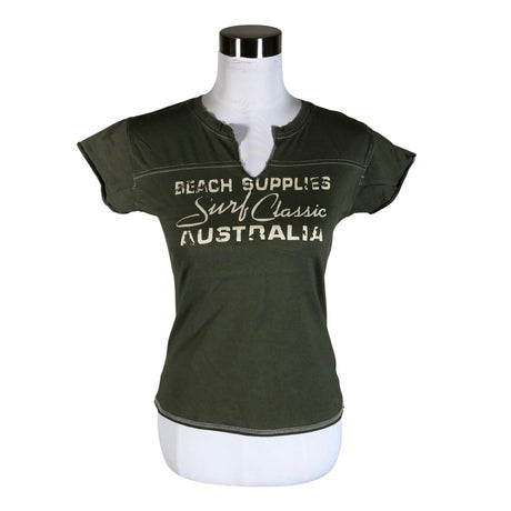 Unisex Between the Flags - T-shirt, size 40 - Green ()