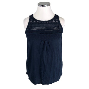 Unisex Esprit - Tricot tank top, size 42 - Blue (1)
