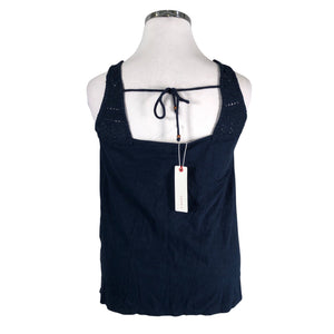Unisex Esprit - Tricot tank top, size 42 - Blue (2)