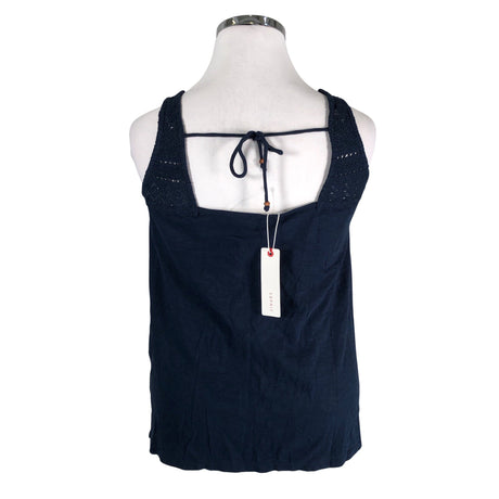 Unisex Esprit - Tricot tank top, size 42 - Blue (2)