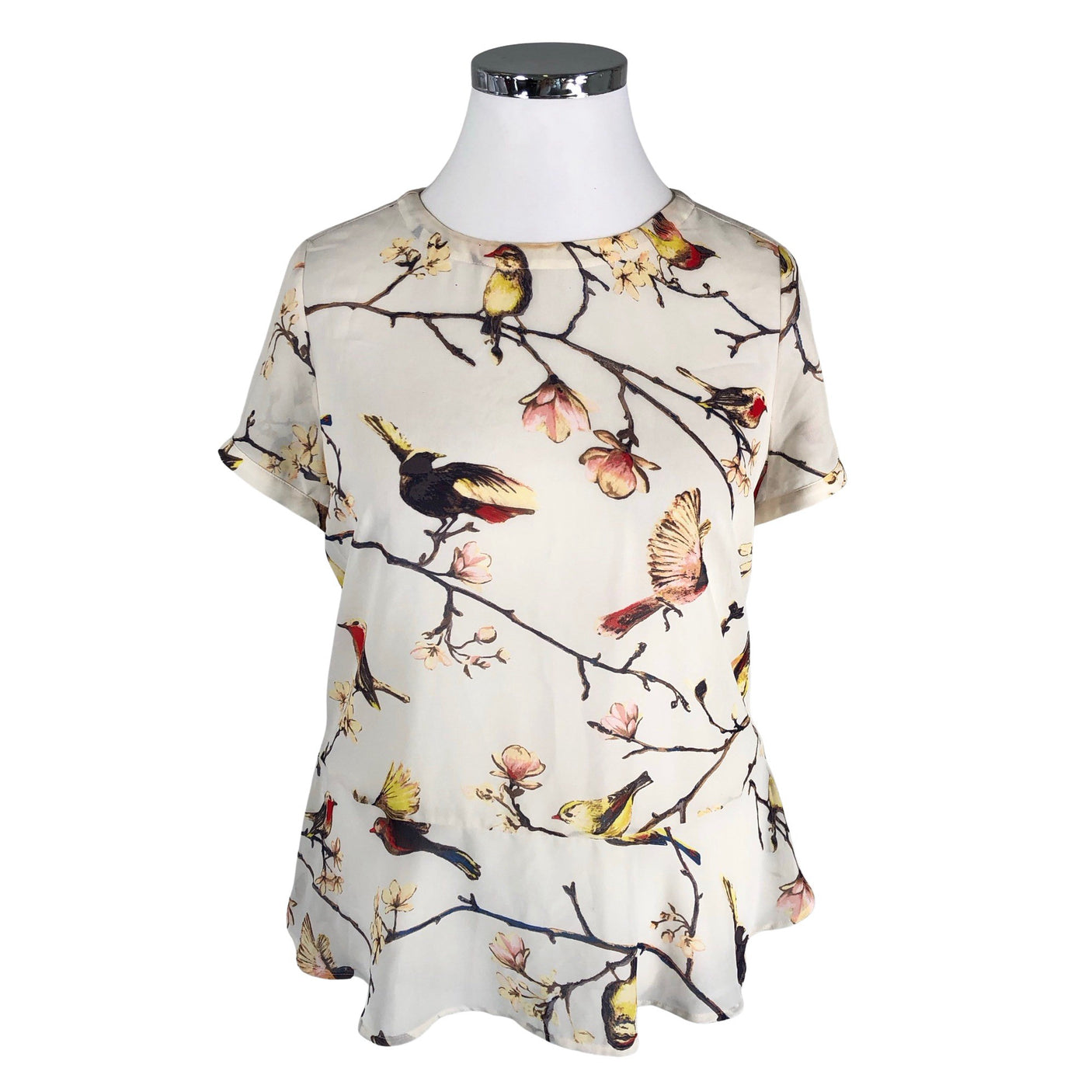 Unisex Mexx - Short-sleeved blouse, size 44 - Beige (1)