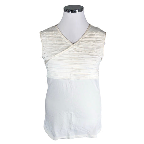 Unisex Ril's - Tricot tank top, size 42 - White ()