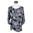 Unisex Voglia - Schiffon tunic, size 38 - Blue ()