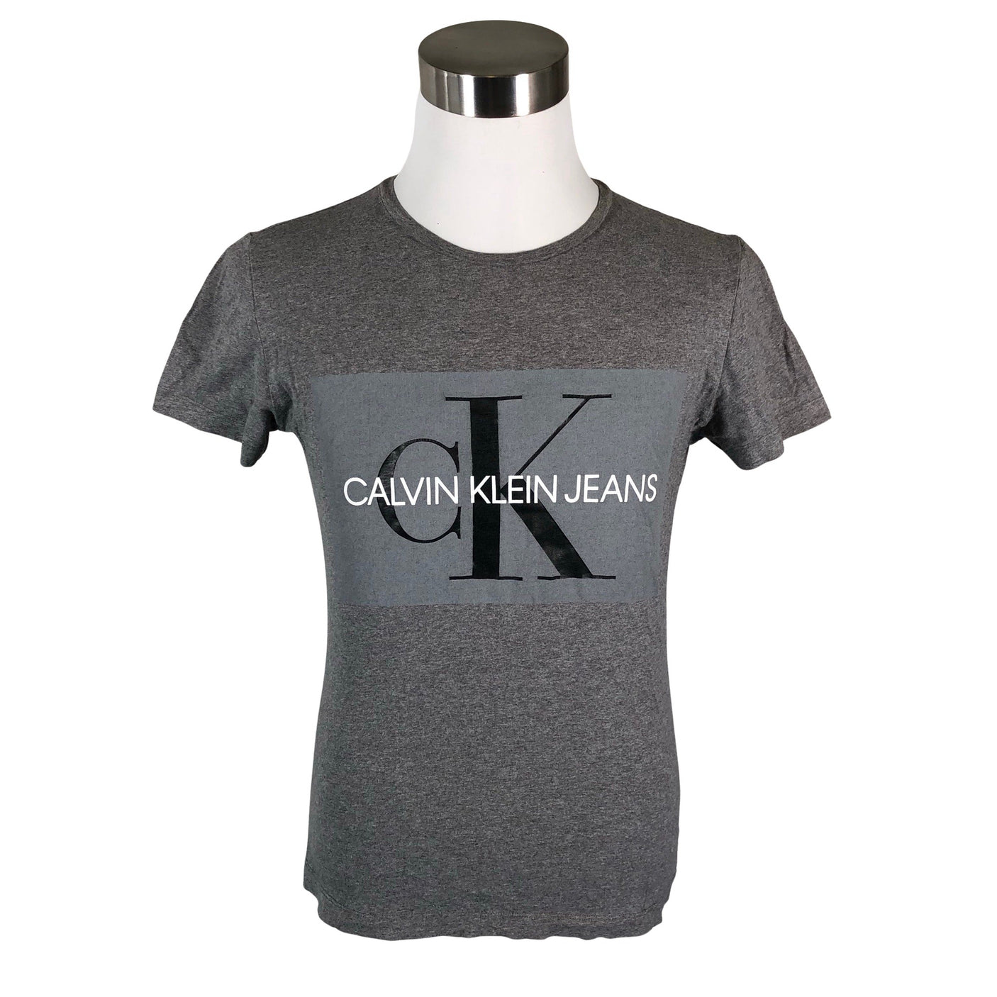 Unisex Calvin Klein Jeans - T-shirt, size S - Gray (1)