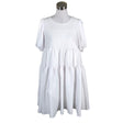 Unisex COS - Schiffon dress, size 40 - White ()