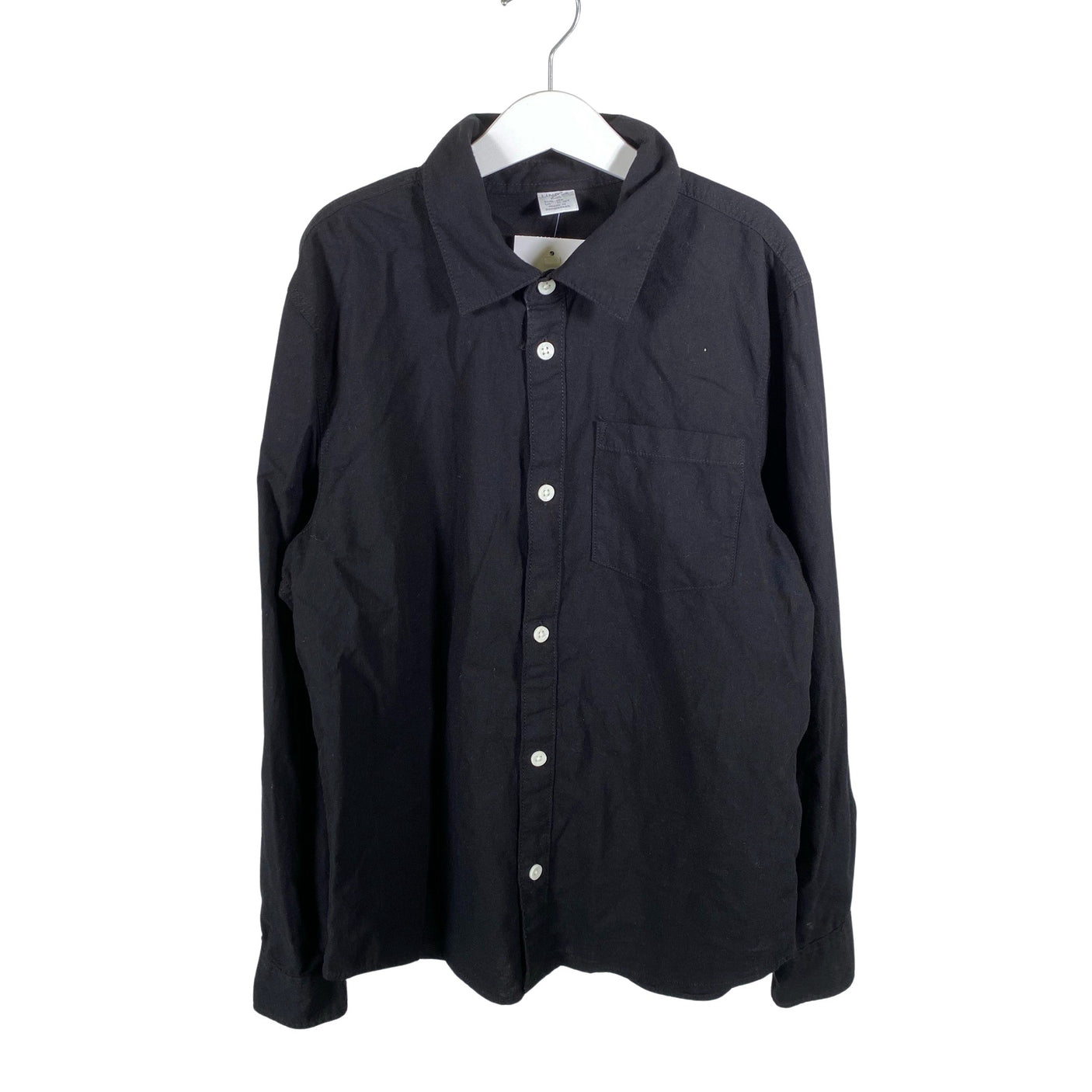 Unisex Lindex - Collared shirt, size 146 - 152 - Black (1)