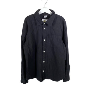 Unisex Lindex - Collared shirt, size 146 - 152 - Black (1)